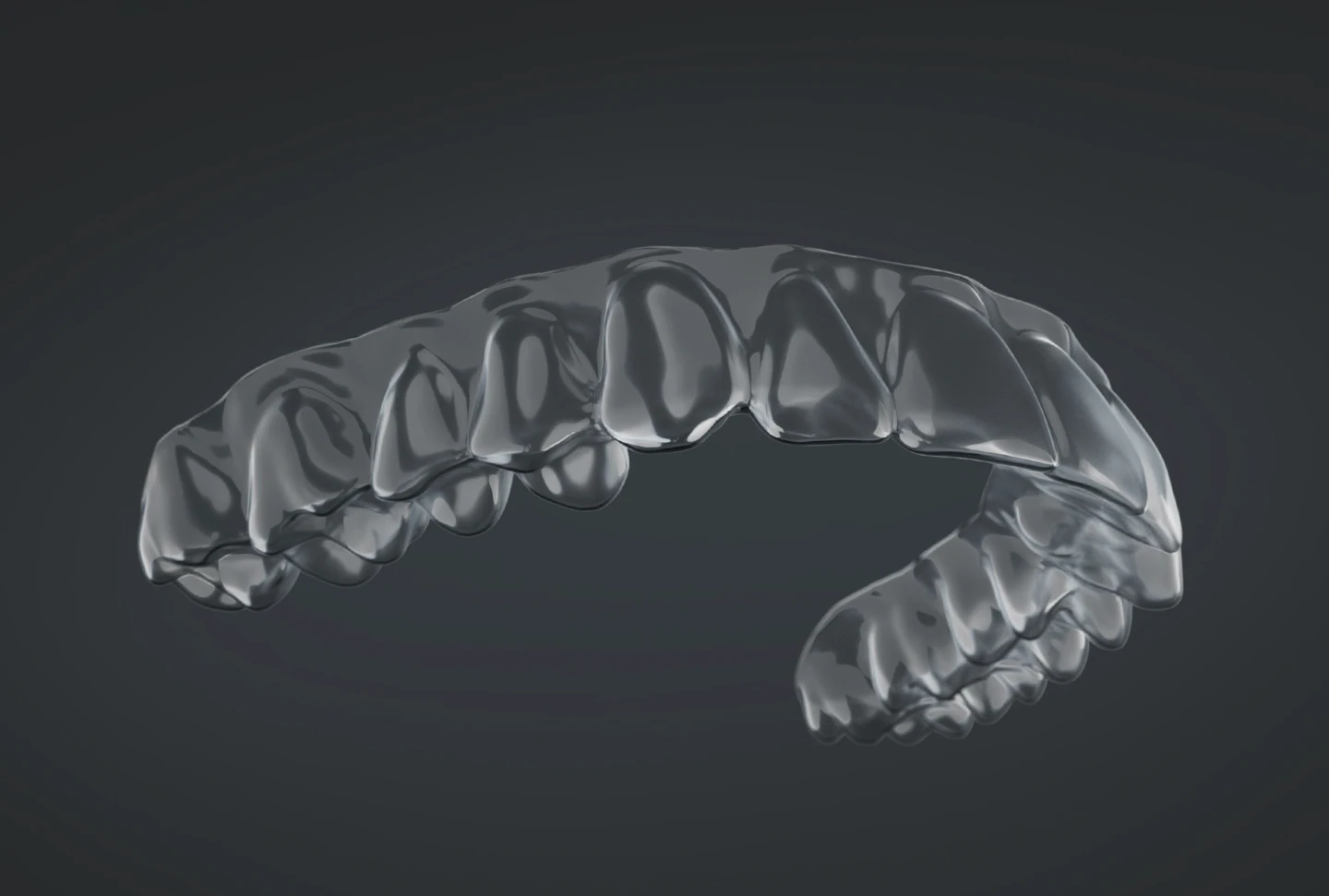 ClearCorrect clear aligner, supplied original product image.